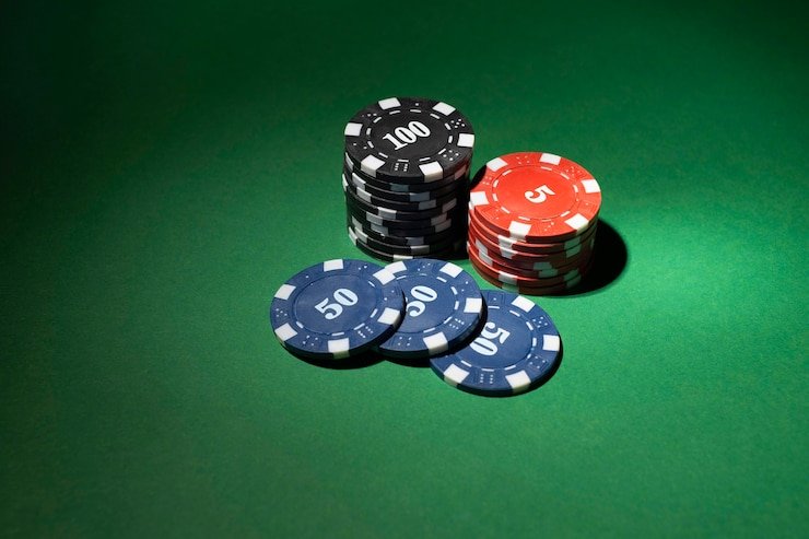 Live dealer blackjack table with multiple camera angles